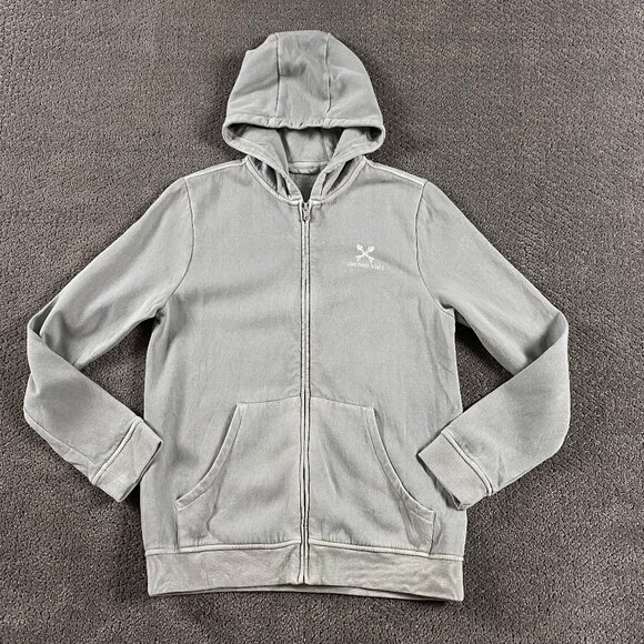 Vineyard Vines Hoodie Women's Large Sun Faded Fishbones Living The Good Life - Picture 3 of 13